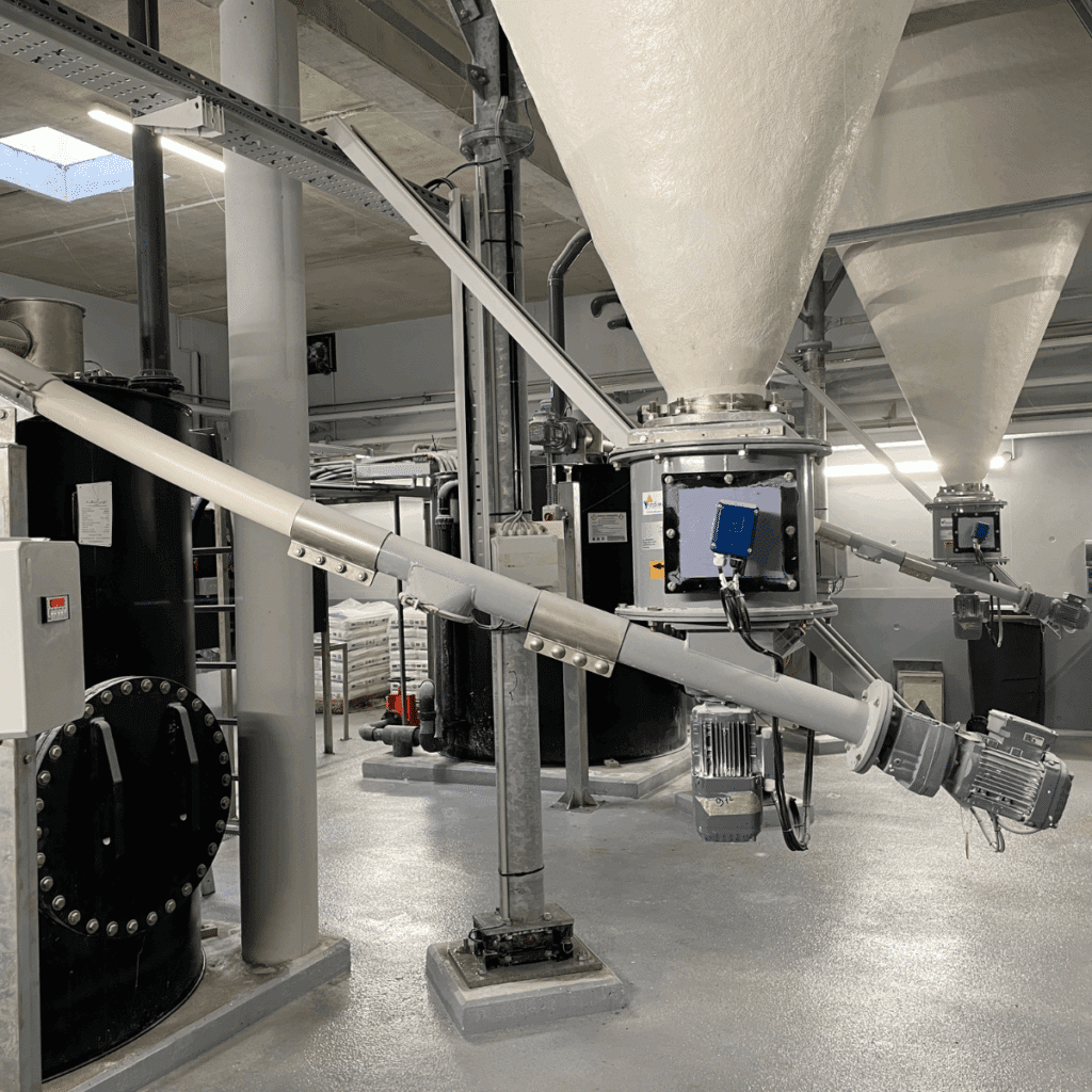 Dévouteurs doseurs sous silos - injection de chaux