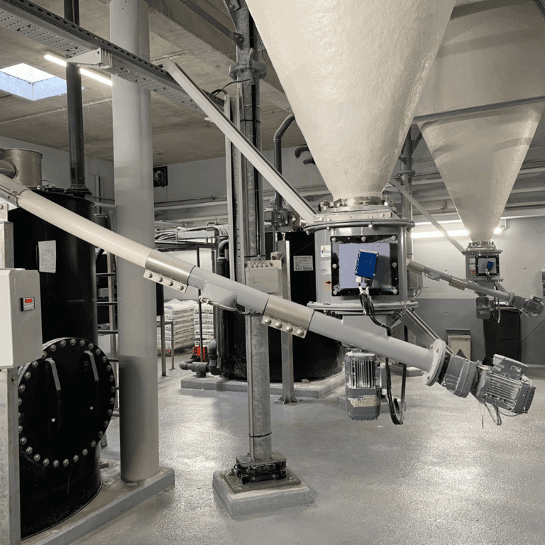 Dévouteurs doseurs sous silos - injection de chaux